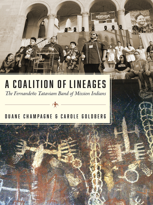 Title details for A Coalition of Lineages by Duane Champagne - Wait list